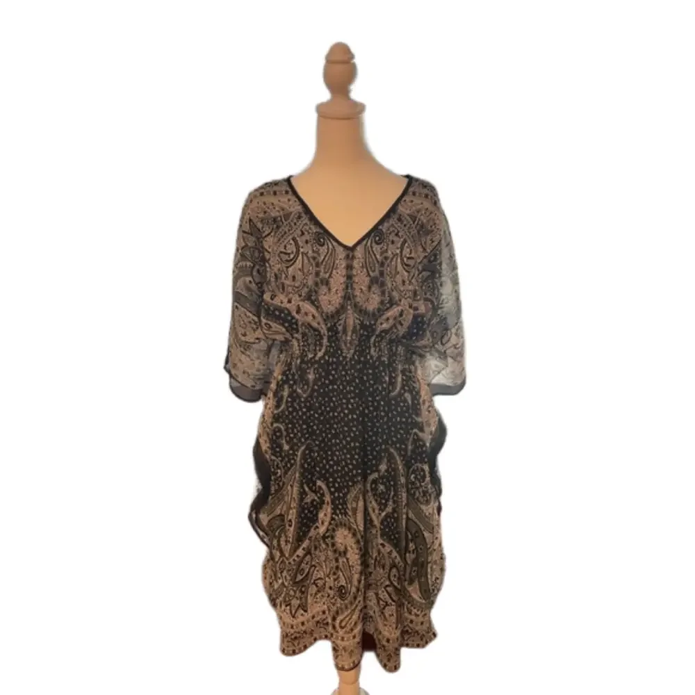 New Without Tags Black Paisley Boho Dress *make offers* - Picture 6 of 9